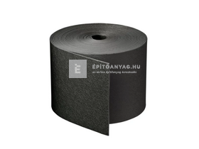 Ágyásszegély, fekete 15 cmx10 m