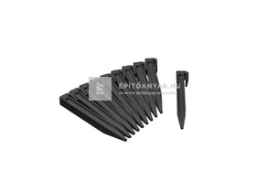 Leszúró tüske szett, fekete 19,5x1,9x1,8 cm
