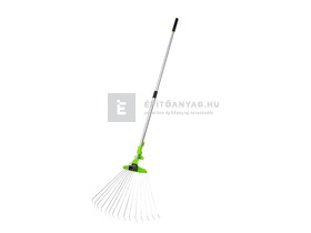 Stalco Garden állítható teleszkópos alumínium gereblye Stalco Garden állítható teleszkópos alumínium gereblye