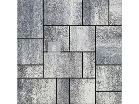 Semmelrock Citytop Kombi térkő stracciatella 6 cm