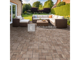 Semmelrock Citytop Kombi térkő caffe latte 6 cm Semmelrock Citytop Kombi térkő caffe latte 6 cm