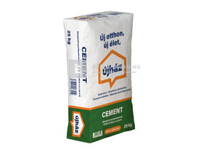 újHáz CEM II/B-M (S-LL) 32.5 R RN cement 25 kg újHáz CEM II/B-M (S-LL) 32.5 R RN cement 25 kg