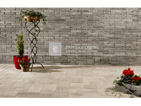 Leier Patio Térkő és falazóelem carbon melírozott 25x12,4 cm 5 cm Leier Patio Térkő és falazóelem carbon melírozott 25x12,4 cm 5 cm