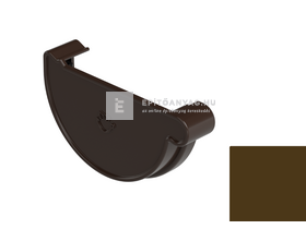 Galeco PVC 150 barna végzáró balos Galeco PVC 150 barna végzáró balos