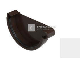 Galeco PVC 150 fehér végzáró jobbos Galeco PVC 150 fehér végzáró jobbos