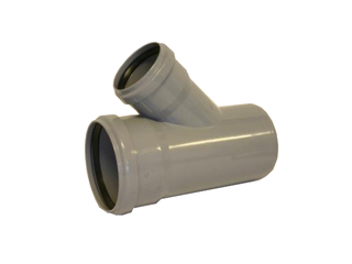 PVC Y-idom 110/110/45°
