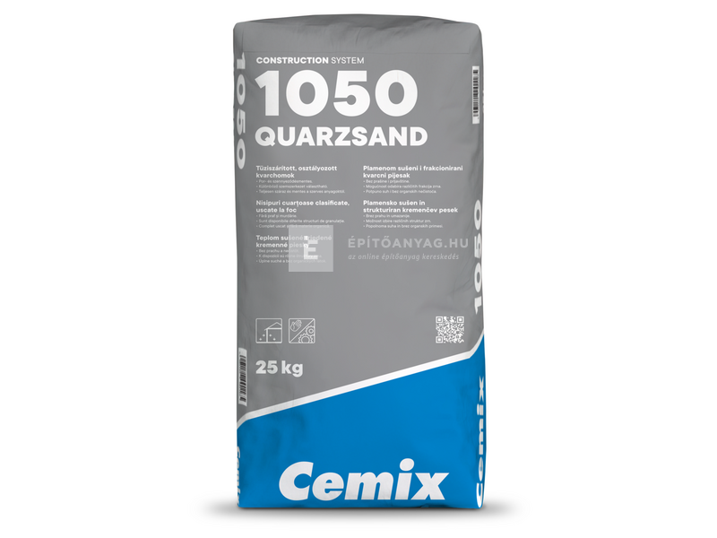 Cemix 1050 QuarzSand kvarchomok 25 kg