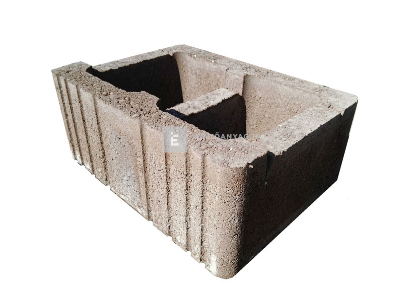 Abeton Via-Flor Támfal normál barna 40x30x15 cm