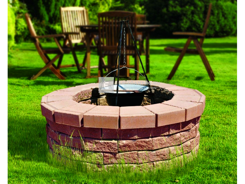 KK Kavics Lisszabon kerti sütő avar