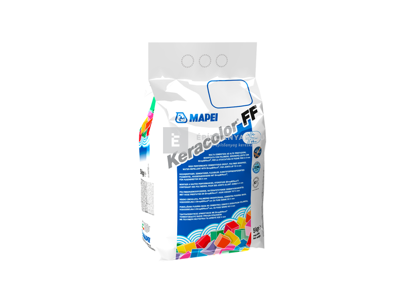 Mapei Keracolor FF Flex fugázó 100, fehér 5 kg