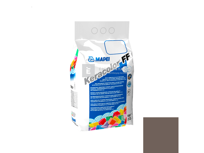 Mapei Keracolor FF Flex fugázó 136, tőzeg 5 kg