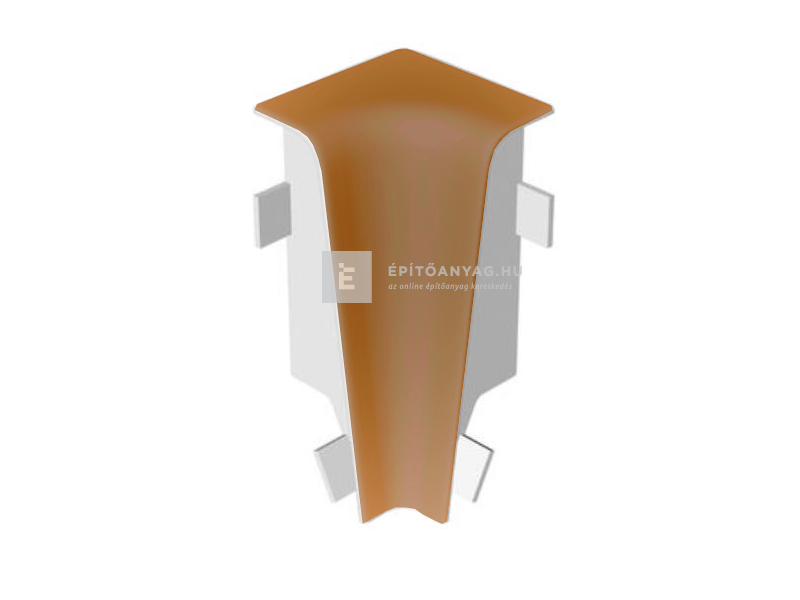 Laminált szegőléc sarokelem belső MDF 58; AC14 színkódú