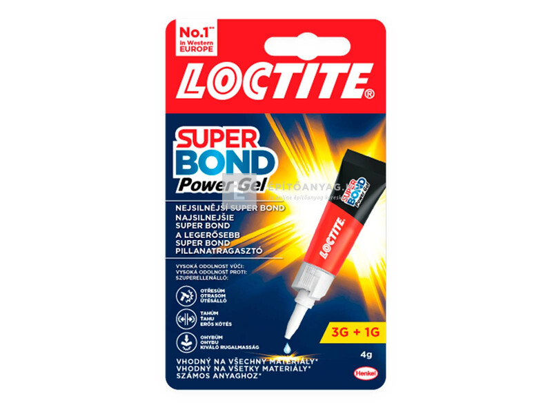 SUPER ATTAK LOCTITE GÉL  3 GR. (HENKEL)