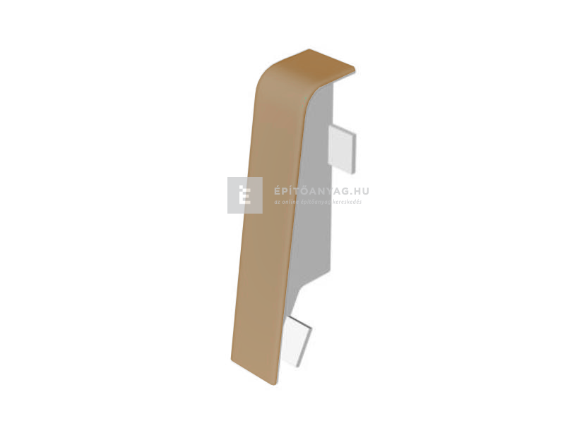 Laminált szegőléc összekötő elem MDF 58; AC01 színkódú