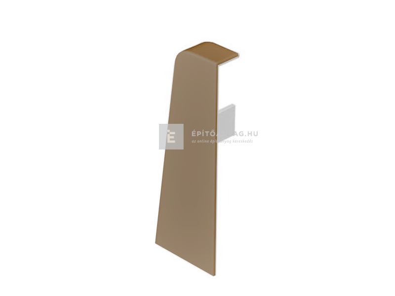Laminált szegőléc végzáró MDF 58; AC01 színkódú