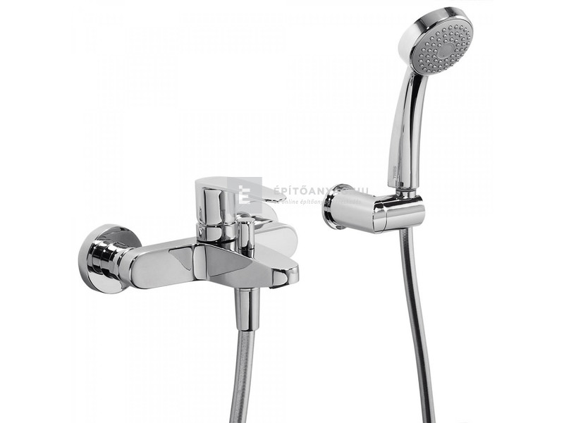 Tres Base kádtöltő csaptelep zuhanyszettel