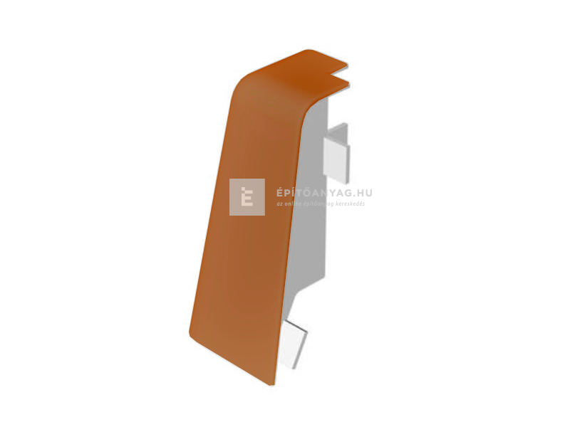 Laminált szegőléc sarokelem külső MDF 58; AC32 színkódú