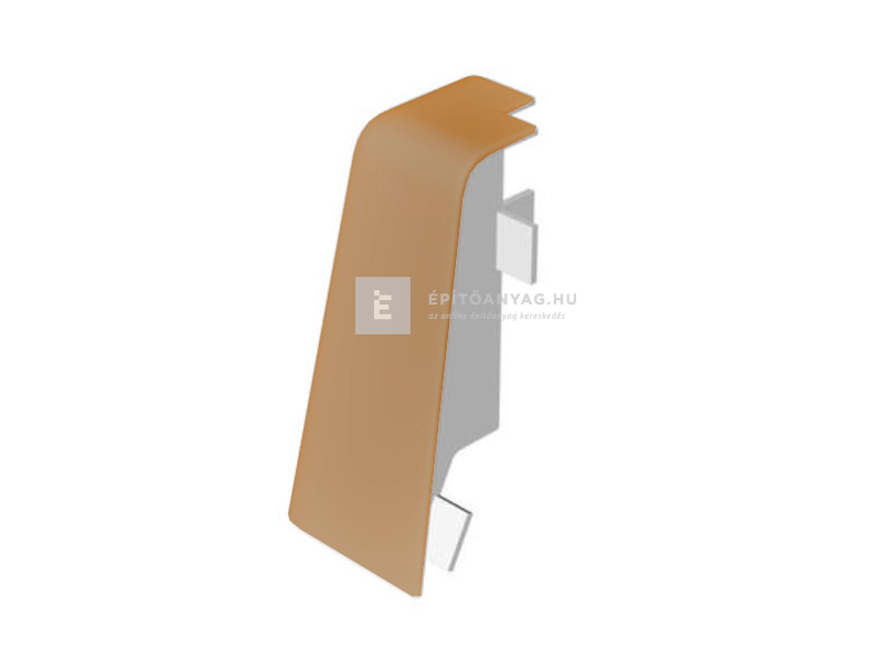 Laminált szegőléc sarokelem külső MDF 58; AC38 színkódú