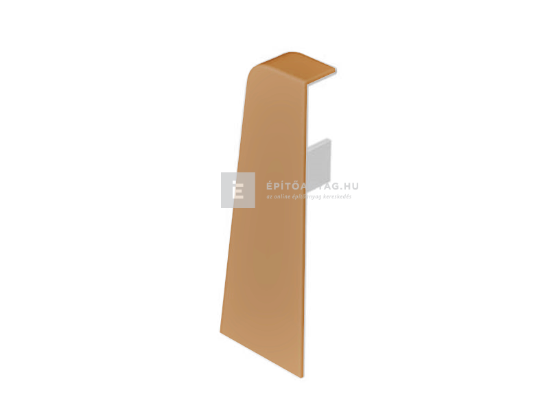 Laminált szegőléc végzáró MDF 58; AC38 színkódú