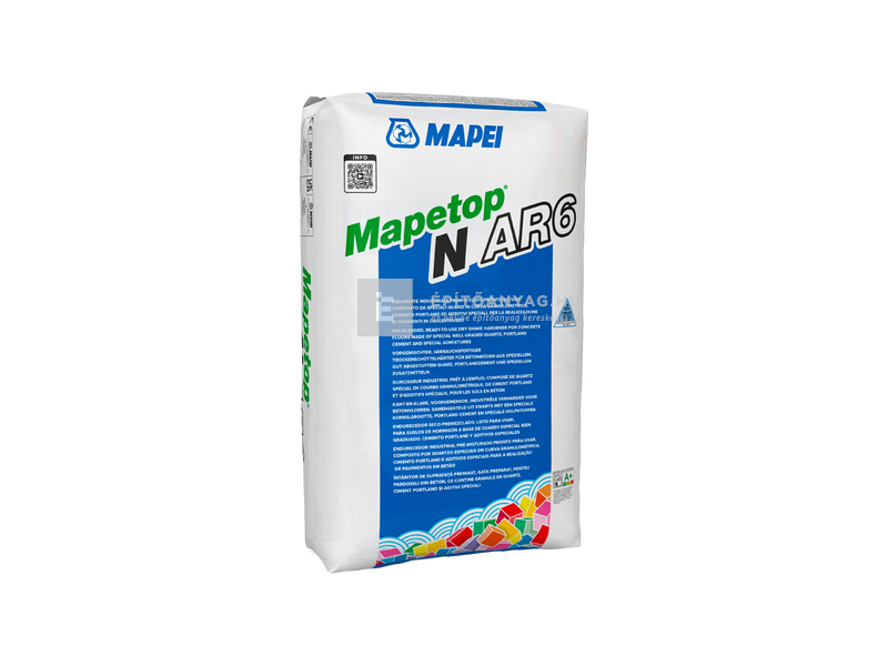Mapei Mapetop N AR6 felületkeményítő világosszürke 25 kg