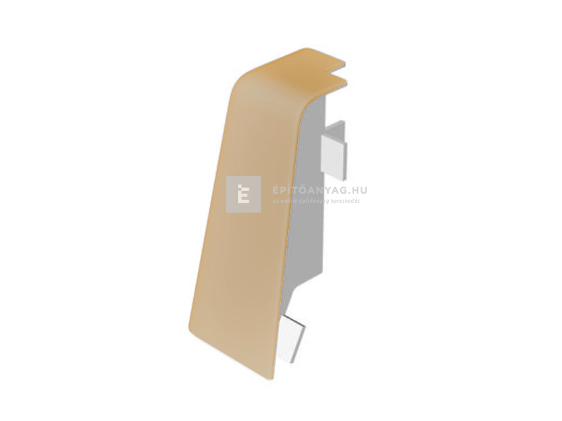 Laminált szegőléc sarokelem külső MDF 58; AC49 színkódú