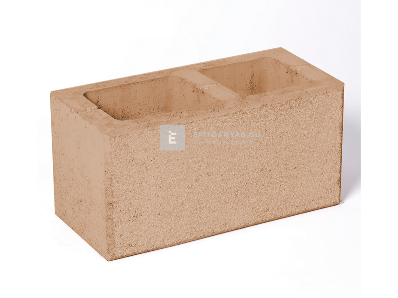Leier Modern kerítéskő normálkő natúr, beige 20x40x20 cm