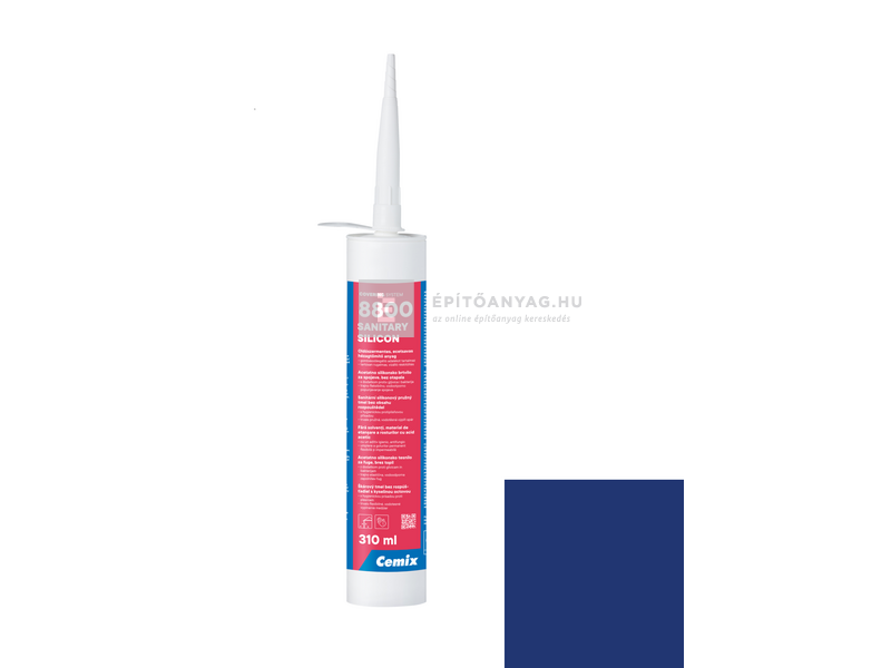 Cemix Szaniter szilikon erőskék 310 ml