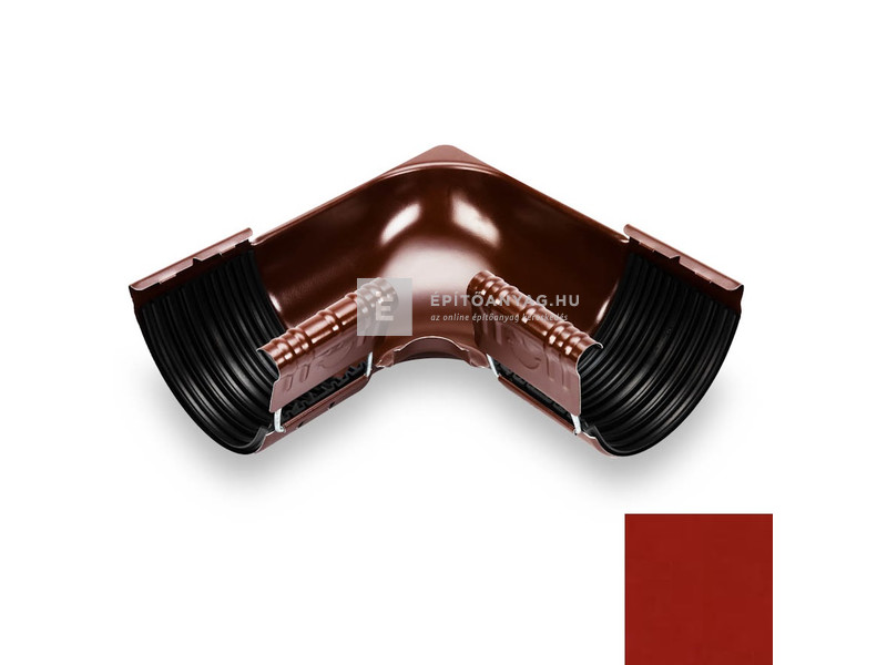 Galeco STAL 150 sötétpiros belső szeglet 90°