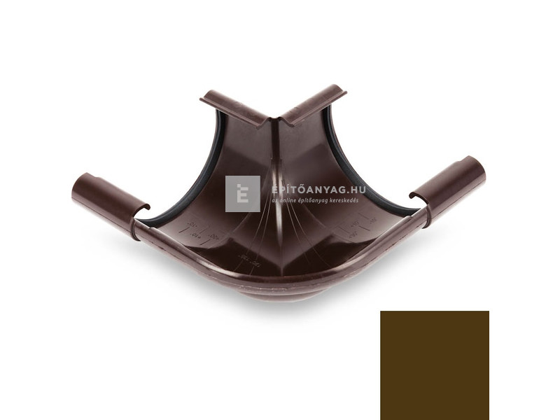 Galeco PVC 100 barna külső szeglet 90°