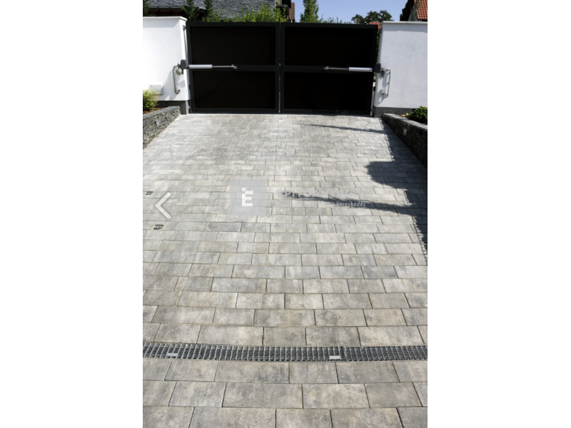 KK Kavics Berlin Vario kombi térkő melírozott andezit 6 cm