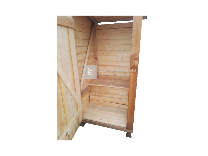 Kerti tábori WC deszkából 100x105x2300 cm