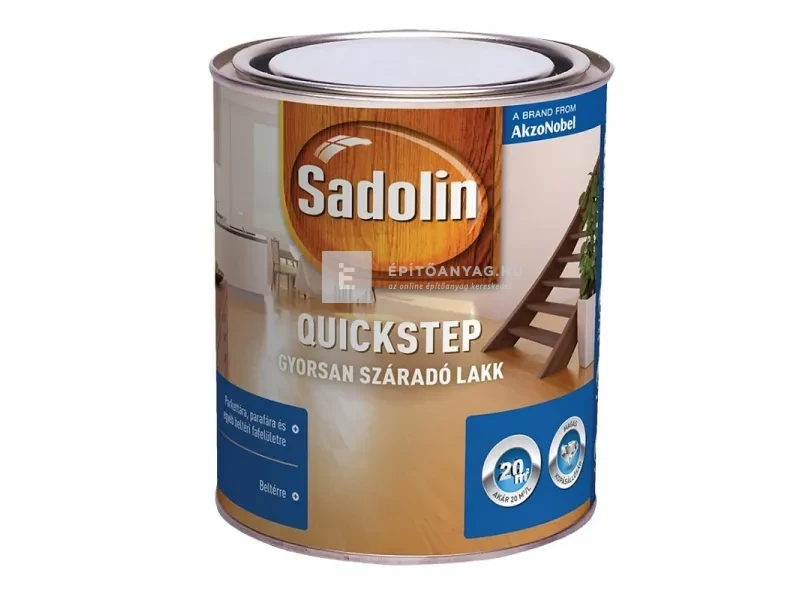 Sadolin Quickstep parkettalakk selyemfényű 2,5 l