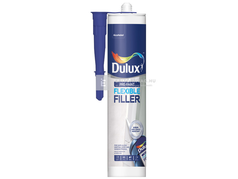 Dulux Pre-Paint Flexible Filler 290 ml cartridge