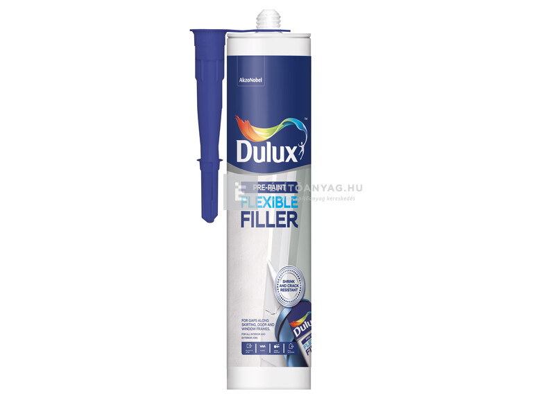 Dulux Pre-Paint Flexible Filler 290 ml cartridge