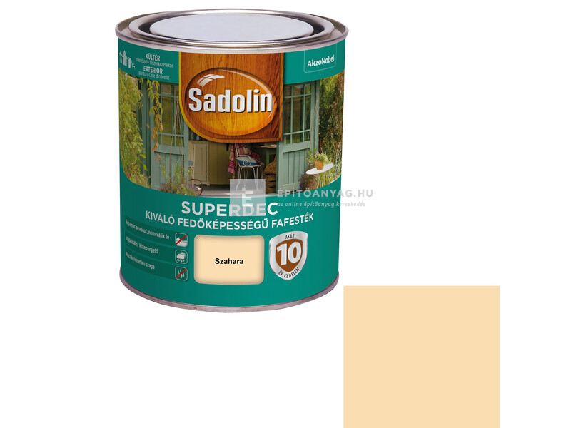 Sadolin Superdec fafesték szahara 0,75 l