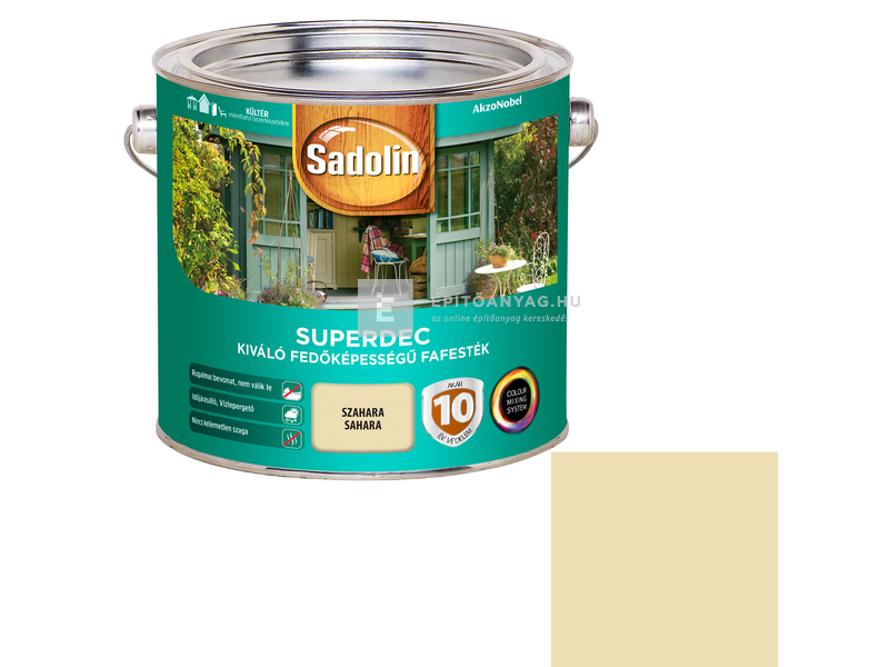 Sadolin Superdec fafesték szahara 2,5 l