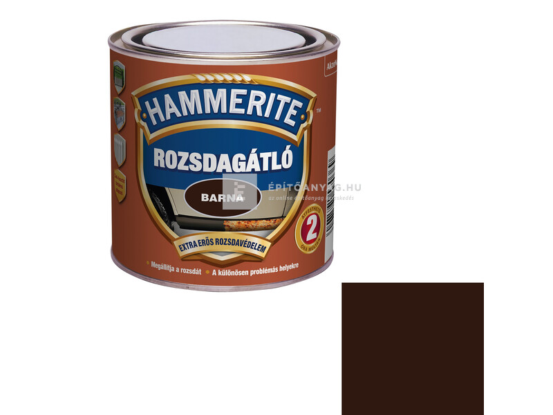 Hammerite rozsdagátló barna 0,25 l