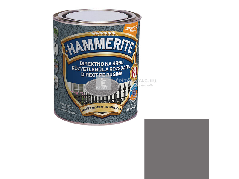 Hammerite fémfesték kalapácslakk ezüst 0,75 l