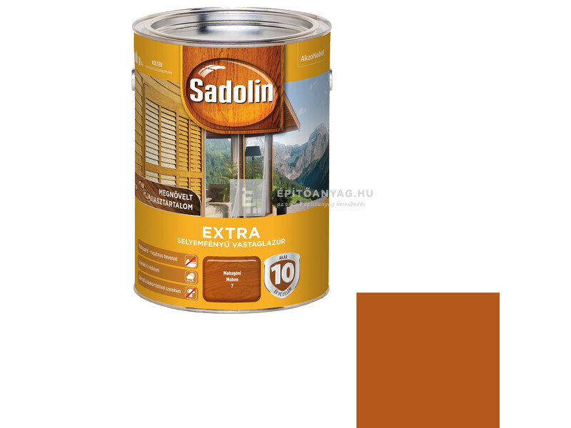 Sadolin Extra 5 l mahagóni