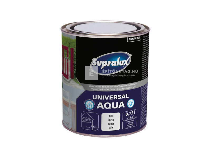 Supralux Universal Aqua fehér 0,75 l