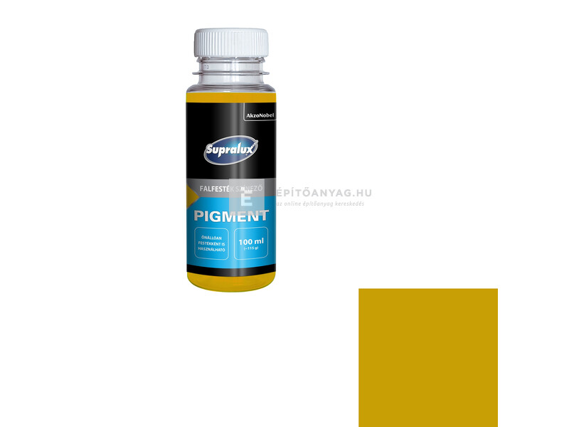 Supralux falfesték színező pigment vizes falfestékhez 100 ml okker