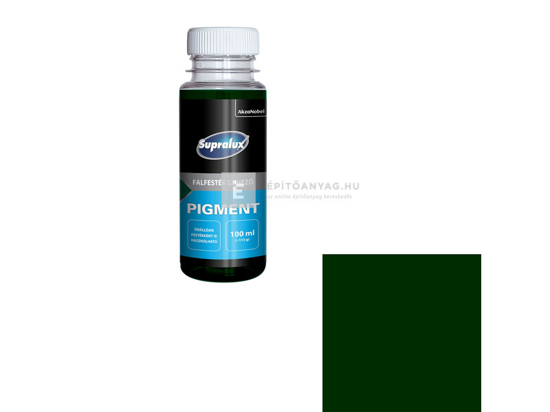 Supralux falfesték színező pigment vizes falfestékhez 100 ml zöld