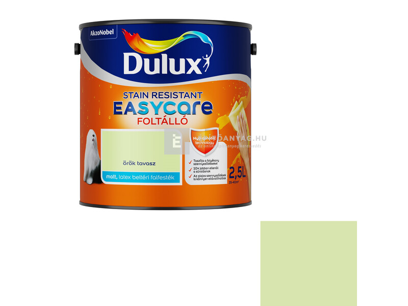 Dulux Easycare foltálló beltéri falfesték örök tavasz 2,5 l