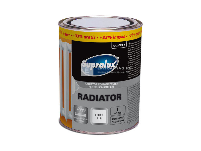 Supralux Radiator fehér 1 l