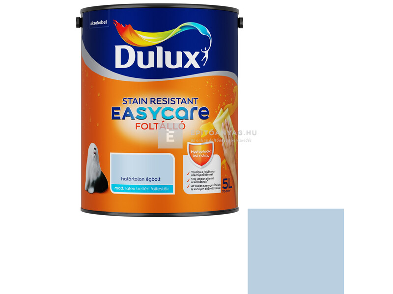 Dulux Easycare foltálló beltéri falfesték határtalan égbolt 5 l