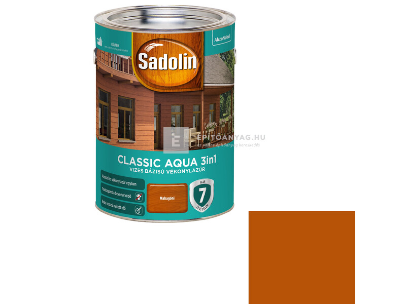 Sadolin Classic Aqua mahagóni 5 l