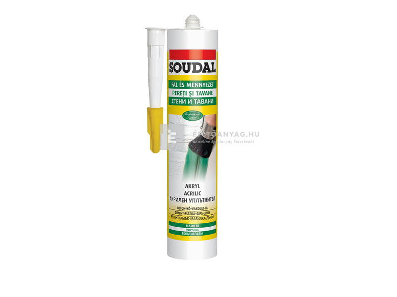 Soudal Akryl Univerzális tömítő fehér 280 ml