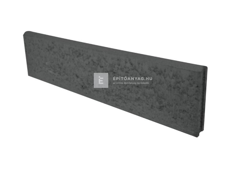 KK Kavics kerti szegély antracit 5x100x25 cm