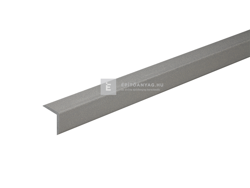 Márkamix Bergdeck WPC lezáróprofil natúr felület, antracit,2,40 m/szál, 30 mm széles,30mm vtg,