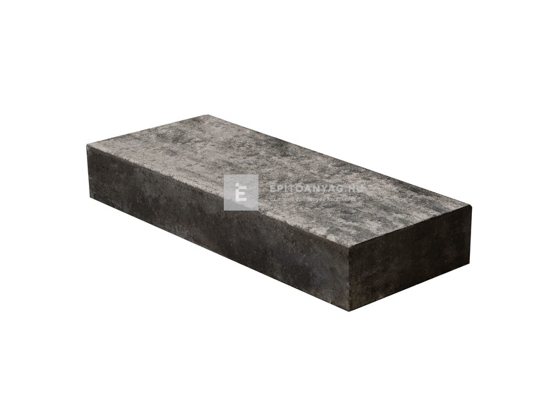 Viastein blokklépcső élképzéssel CP+ antracit-fehér 40x100x15 cm